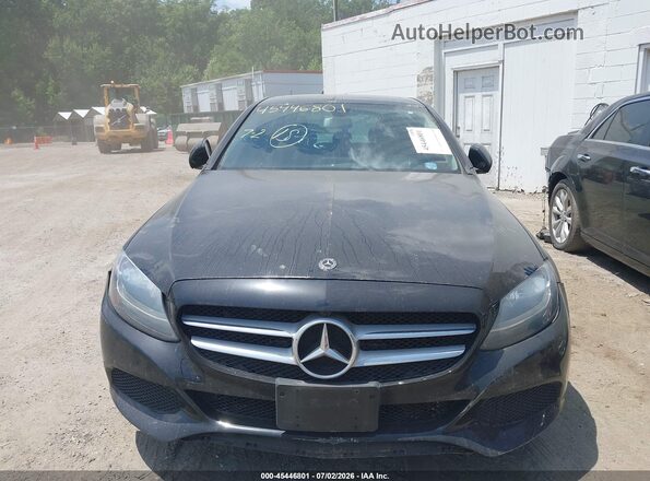 55SWF4KBXJU246988 2018 MERCEDES-BENZ C-CLASS Черный Вид щитка приборов