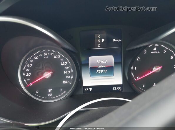 55SWF4KBXJU275438 2018 MERCEDES-BENZ C-CLASS Black Vista de los asientos traseros