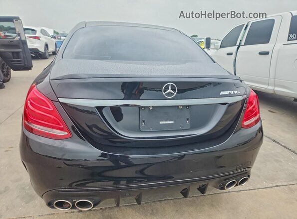 55SWF6EB0GU128982 2016 MERCEDES-BENZ C Черный 