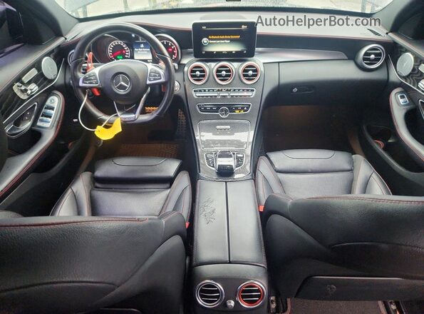 55SWF6EB0GU128982 2016 MERCEDES-BENZ C Черный 