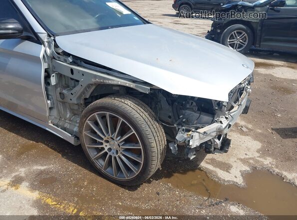55SWF6EB0HU199455 2017 MERCEDES-BENZ AMG C 43 Gray Front view