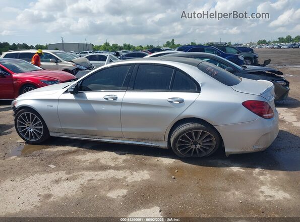 55SWF6EB0HU199455 2017 MERCEDES-BENZ AMG C 43 Gray 360 interior view