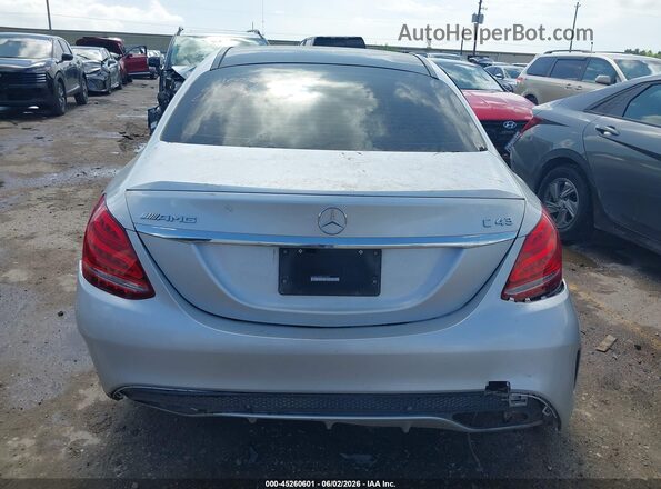 55SWF6EB0HU199455 2017 MERCEDES-BENZ AMG C 43 Gray 