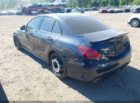 55SWF6EB0LU330943 2020 MERCEDES-BENZ AMG C 43 Blue Задня ліва чверть