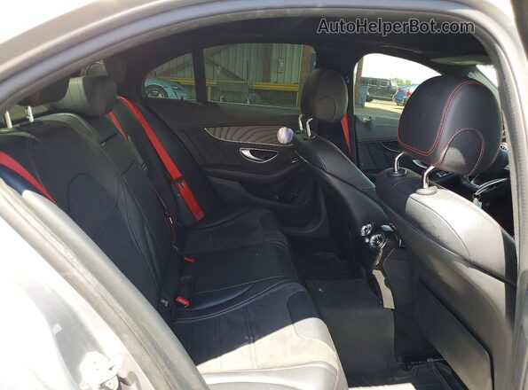 55SWF6EB1GU143975 2016 MERCEDES-BENZ C Gray Vista de los asientos traseros