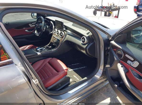 55SWF6EB1JU266683 2018 MERCEDES-BENZ AMG C 43 Gray 