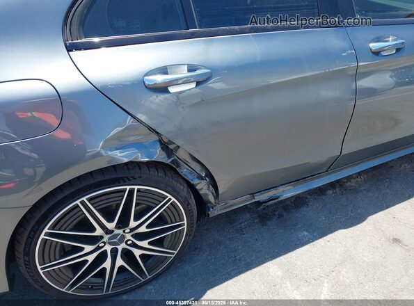 55SWF6EB1JU266683 2018 MERCEDES-BENZ AMG C 43 Gray 