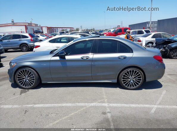 55SWF6EB1JU266683 2018 MERCEDES-BENZ AMG C 43 Gray 