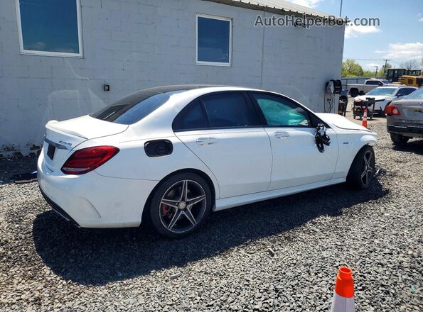 55SWF6EB2GU127624 2016 MERCURY C White Задня права чверть