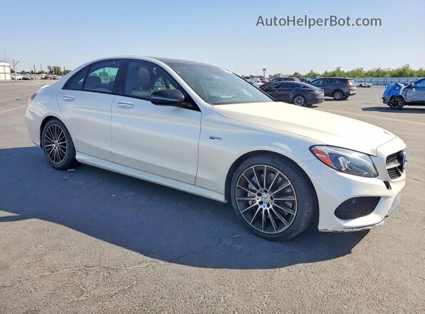 55SWF6EB2HU192653 2017 MERCEDES-BENZ C White Առջևի աջ