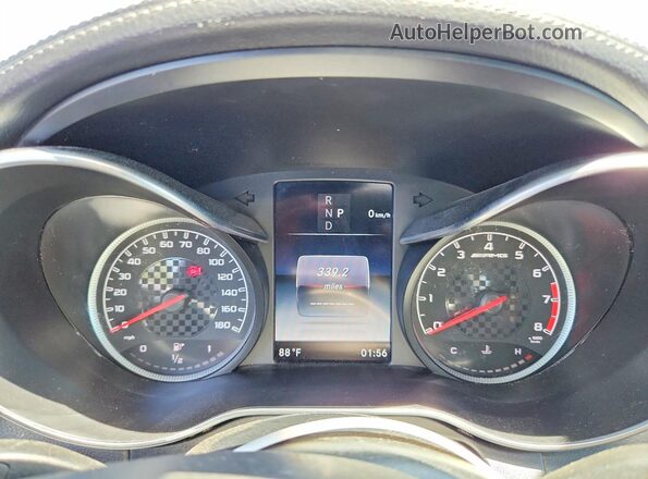 55SWF6EB2HU192653 2017 MERCEDES-BENZ C White Սարքավորումների վահանակի տեսք