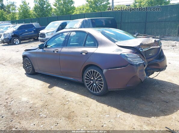55SWF6EB2HU214280 2017 MERCEDES-BENZ AMG C 43 Purple Rear left