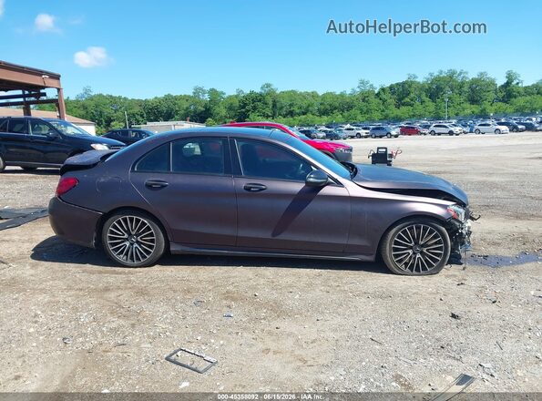 55SWF6EB2HU214280 2017 MERCEDES-BENZ AMG C 43 Purple 360 interior view