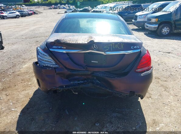 55SWF6EB2HU214280 2017 MERCEDES-BENZ AMG C 43 Purple 