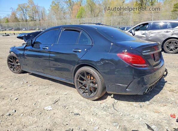 55SWF6EB2LU331818 2020 MERCEDES-BENZ C Black უკანა მარცხენა