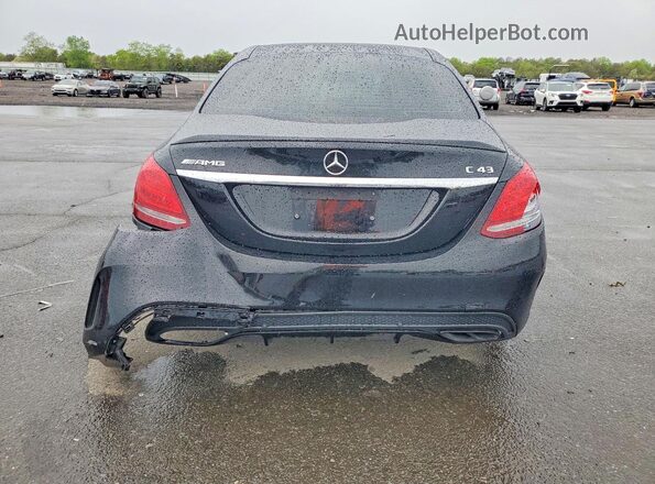 55SWF6EB3HU201652 2017 MERCEDES-BENZ C Black 