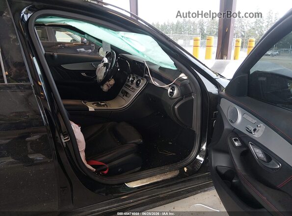55SWF6EB3KU300270 2019 MERCEDES-BENZ AMG C 43 Black წინა სალონის ხედი