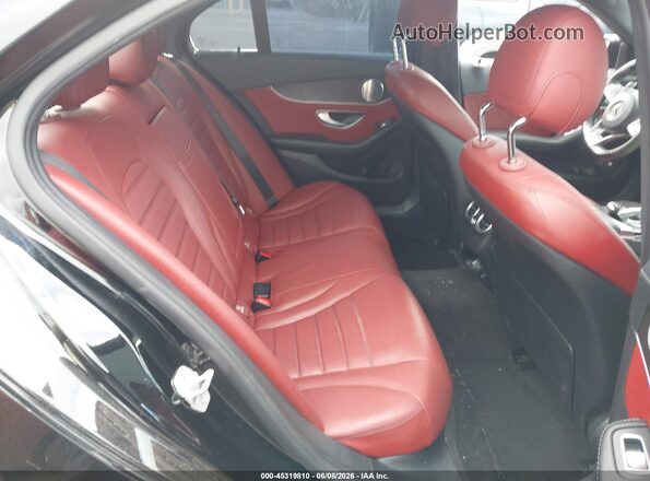 55SWF6EB4GU112994 2016 MERCEDES-BENZ C-CLASS Black VIN კოდის სტიკერის ხედი