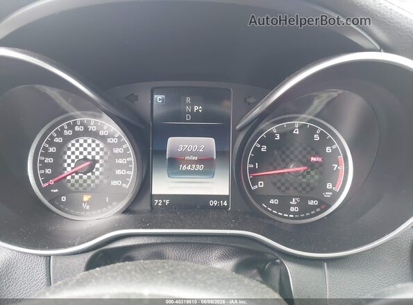 55SWF6EB4GU112994 2016 MERCEDES-BENZ C-CLASS Black უკანა სავარძლების ხედი