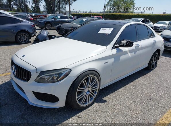 55SWF6EB4GU137748 2016 MERCEDES-BENZ C-CLASS Белый 