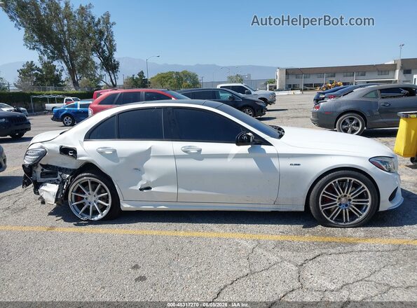 55SWF6EB4GU137748 2016 MERCEDES-BENZ C-CLASS Белый 