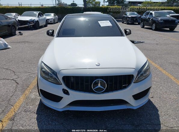 55SWF6EB4GU137748 2016 MERCEDES-BENZ C-CLASS Белый 
