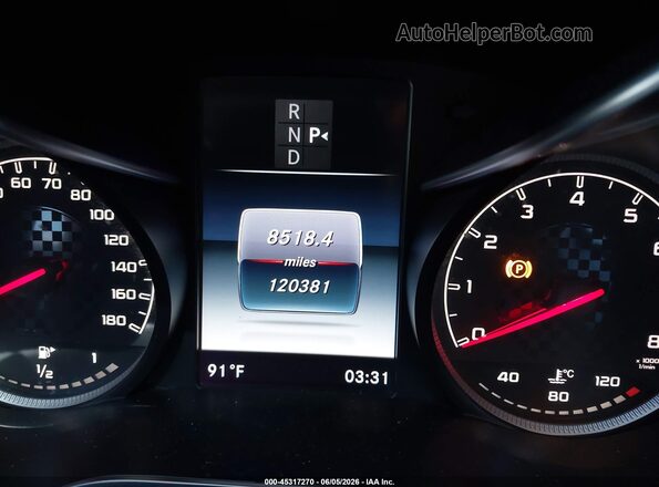 55SWF6EB4GU137748 2016 MERCEDES-BENZ C-CLASS Белый 