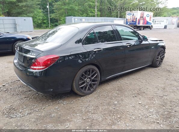 55SWF6EB4HU180021 2017 MERCEDES-BENZ AMG C 43 Black Rear right