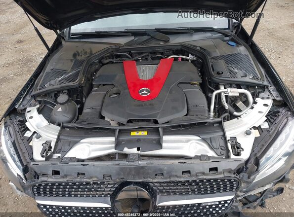 55SWF6EB4HU180021 2017 MERCEDES-BENZ AMG C 43 Black Rear view