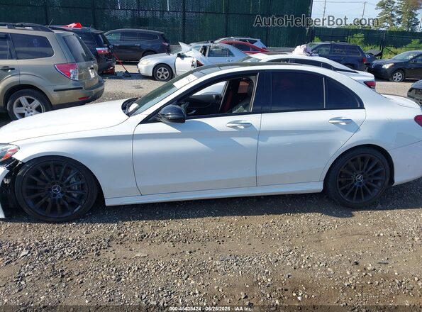 55SWF6EB4HU215110 2017 MERCEDES-BENZ AMG C 43 Белый Панорамный вид салона 360°