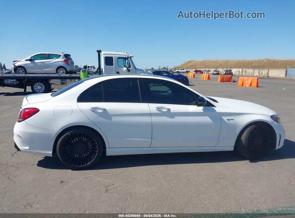55SWF6EB4KU312105 2019 MERCEDES-BENZ AMG C 43 White Սալոնի հետևի տեսք