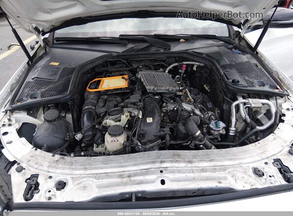 55SWF6EB5GU109909 2016 MERCEDES-BENZ C-CLASS White Вид ззаду
