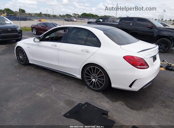 55SWF6EB5GU109909 2016 MERCEDES-BENZ C-CLASS White Задня ліва чверть