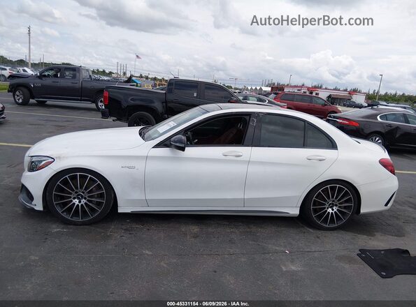 55SWF6EB5GU109909 2016 MERCEDES-BENZ C-CLASS White 