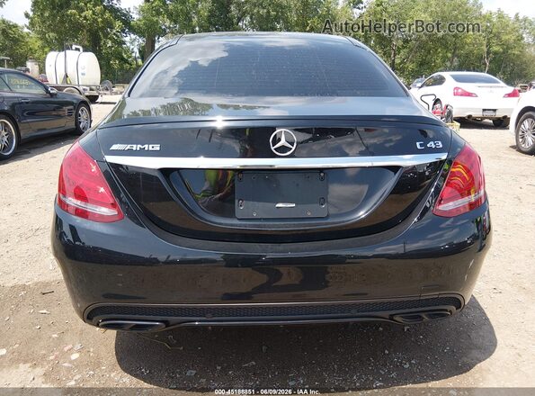 55SWF6EB5HU187947 2017 MERCEDES-BENZ AMG C 43 Black 