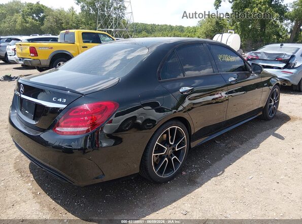 55SWF6EB5HU187947 2017 MERCEDES-BENZ AMG C 43 Black Задня права чверть
