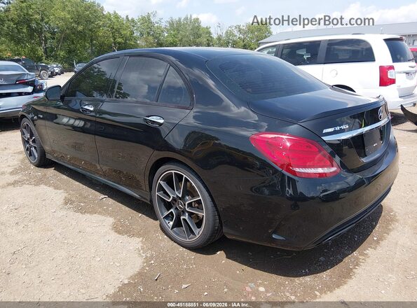 55SWF6EB5HU187947 2017 MERCEDES-BENZ AMG C 43 Black Задня ліва чверть