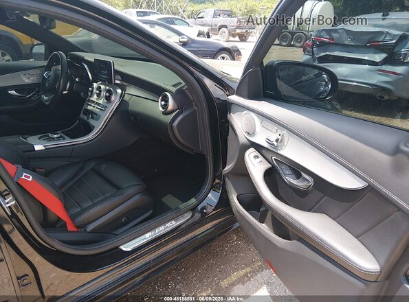 55SWF6EB5HU187947 2017 MERCEDES-BENZ AMG C 43 Black Вид салону спереду