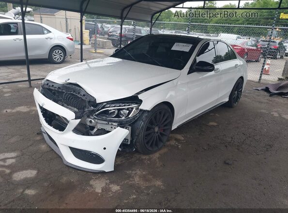 55SWF6EB5HU202981 2017 MERCEDES-BENZ AMG C 43 White 