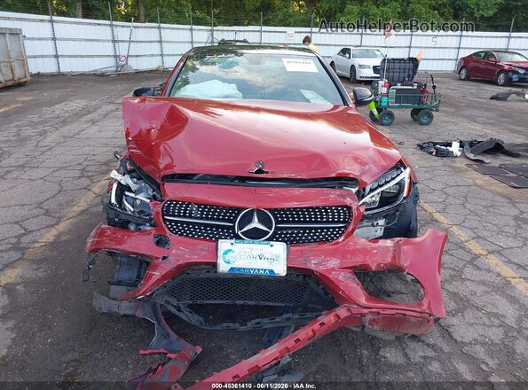 55SWF6EB6GU104945 2016 MERCEDES-BENZ C-CLASS Red Սարքավորումների վահանակի տեսք