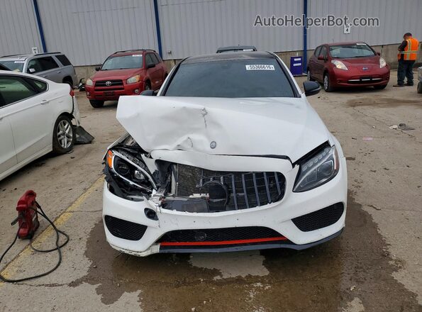 55SWF6EB7GU111001 2016 MERCEDES-BENZ C White Vista frontal