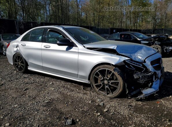 55SWF6EB7GU115372 2016 MERCEDES-BENZ C Silver Առջևի աջ