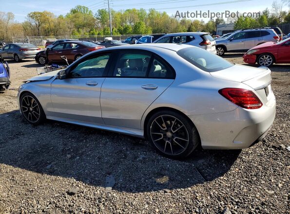 55SWF6EB7GU115372 2016 MERCEDES-BENZ C Silver Հետևի ձախ