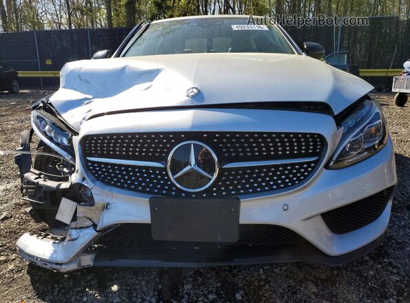 55SWF6EB7GU115372 2016 MERCEDES-BENZ C Silver Դիմացի տեսք