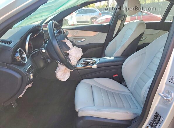 55SWF6EB7GU115372 2016 MERCEDES-BENZ C Silver Սալոնի դիմացի տեսք