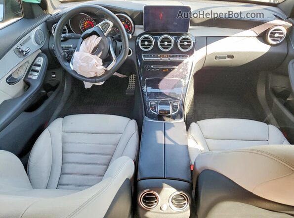 55SWF6EB7GU115372 2016 MERCEDES-BENZ C Silver Առջևի վահանակի տեսք