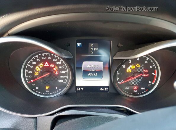 55SWF6EB7GU115372 2016 MERCEDES-BENZ C Silver Սարքավորումների վահանակի տեսք