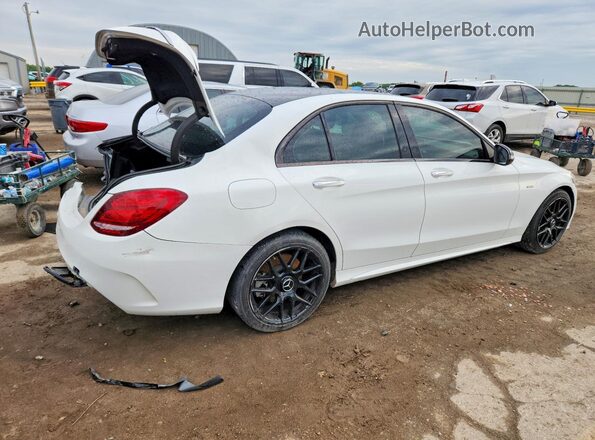 55SWF6EB7GU116604 2016 MERCEDES-BENZ C White უკანა მარჯვენა