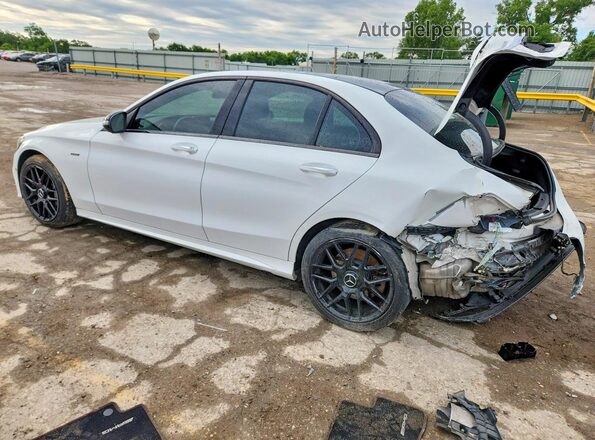 55SWF6EB7GU116604 2016 MERCEDES-BENZ C White უკანა მარცხენა