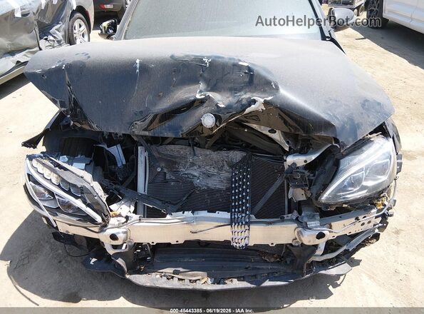 55SWF6EB7GU131345 2016 MERCEDES-BENZ C-CLASS Black Widok z przodu
